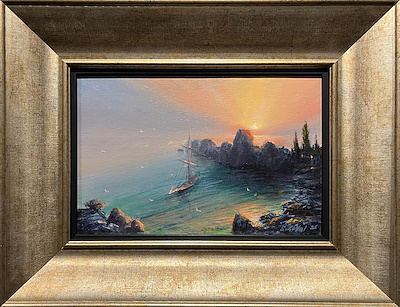 Sergey Koval imzalı tablo — Yağlı Boya, 23×33 cm, 40.000 TL müzayede satışı