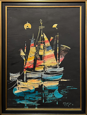 Aydın Baykara imzalı tablo — Karışık Teknik, 70×50 cm, 5.000 TL müzayede satışı