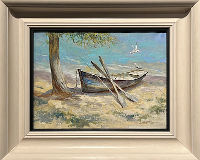 Victor Dyachkov imzalı tablo — Yağlı Boya, 27×38 cm, 9.000 TL müzayede satışı