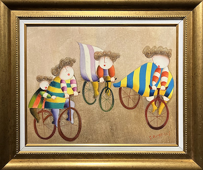 Joyce Roybal imzalı tablo — Yağlı Boya, 40×50 cm, 18.000 TL müzayede satışı