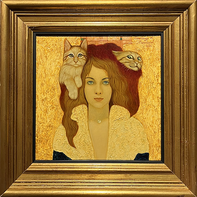 Aleksandr Melnikov imzalı tablo — Yağlı Boya, 30×30 cm, 70.000 TL müzayede satışı