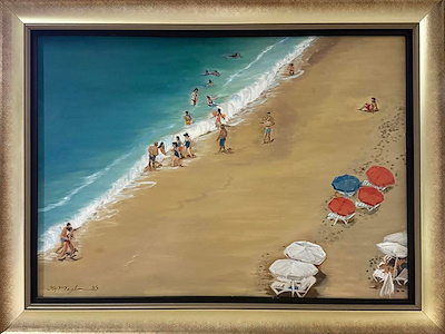 Kenan Hak imzalı tablo — Yağlı Boya, 50×70 cm, 6.500 TL müzayede satışı