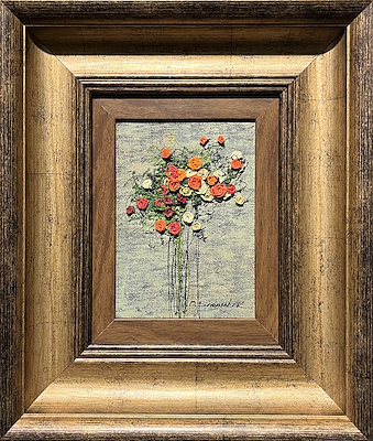 Oksana Parashchak imzalı tablo — Yağlı Boya, 18×13 cm, 5.500 TL müzayede satışı