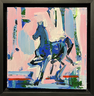 Özlem Coşkun imzalı tablo — Akrilik Boya, 30×30 cm, 3.000 TL müzayede satışı