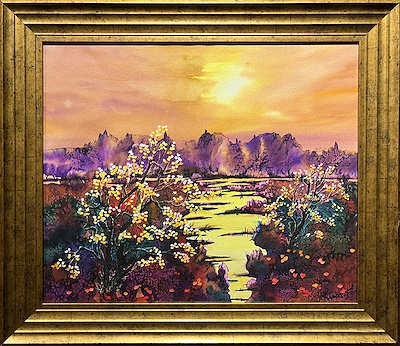 Aydın Baykara imzalı tablo — Sulu Boya, 42×50 cm, 3.500 TL müzayede satışı