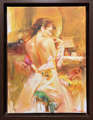 Hidayet Abdullahi imzalı tablo — Yağlı Boya, 40×29 cm, 5.000 TL müzayede satışı
