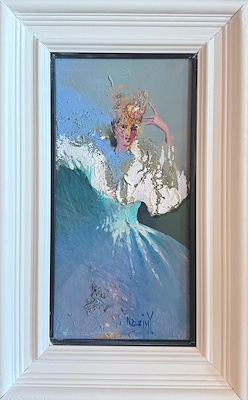 Nazım Yunusov imzalı tablo — Yağlı Boya, 40×20 cm, 5.000 TL müzayede satışı