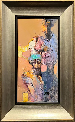 Nazım Yunusov imzalı tablo — Yağlı Boya, 40×20 cm, 5.000 TL müzayede satışı