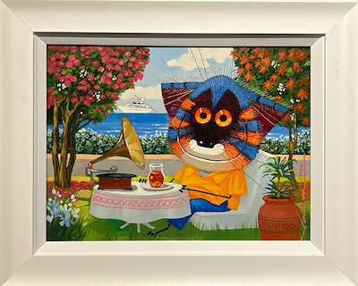 Vadim Polajaev imzalı tablo — Yağlı Boya, 30×40 cm, 7.500 TL müzayede satışı