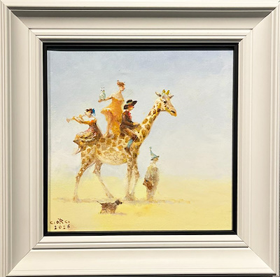 Giorgi Melikidze imzalı tablo — Yağlı Boya, 30×30 cm, 32.500 TL müzayede satışı
