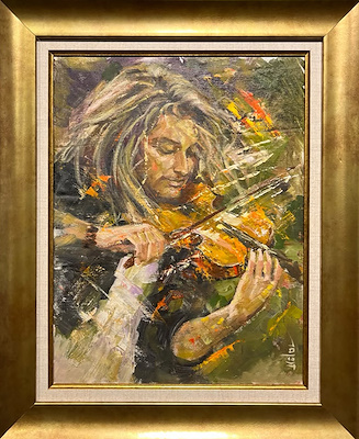 Alexsandr Uglov imzalı tablo — Yağlı Boya, 40×30 cm, 5.500 TL müzayede satışı