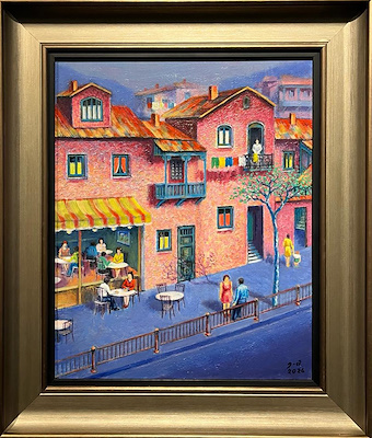 Emzar Mghebrishvili imzalı tablo — Yağlı Boya, 50×40 cm, 12.000 TL müzayede satışı