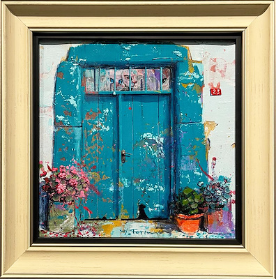 Yusuf Tarım imzalı tablo — Yağlı Boya, 30×30 cm, 6.000 TL müzayede satışı