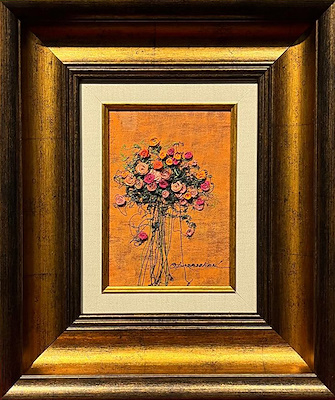 Oksana Parashchak imzalı tablo — Yağlı Boya, 20×13 cm, 15.000 TL müzayede satışı
