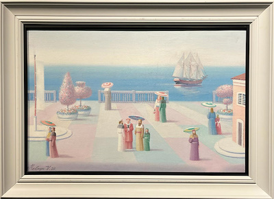 Vladimir Melnyk imzalı tablo — Yağlı Boya, 40×60 cm, 7.500 TL müzayede satışı