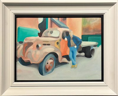 Cem Başarır imzalı tablo — Yağlı Boya, 30×40 cm, 20.000 TL müzayede satışı