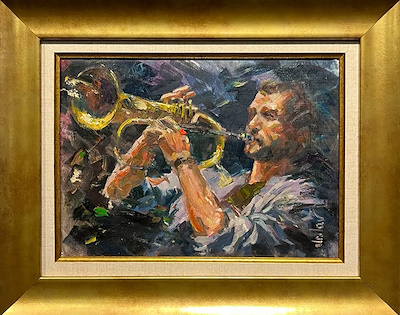 Alexsandr Uglov imzalı tablo — Yağlı Boya, 21×30 cm, 5.000 TL müzayede satışı