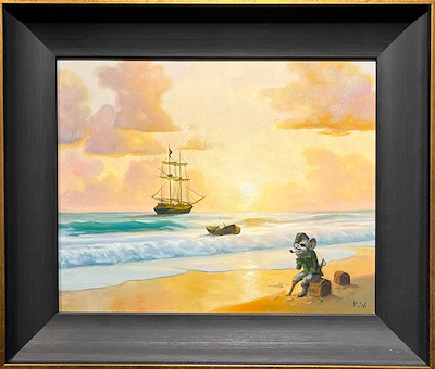 Victor Rybachuk imzalı tablo — Yağlı Boya, 32×40 cm, 2.250 TL müzayede satışı