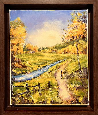 Natalya Soylu imzalı tablo — Yağlı Boya, 30×25 cm, 2.000 TL müzayede satışı