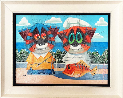 Vadim Polajaev imzalı tablo — Yağlı Boya, 30×40 cm, 5.000 TL müzayede satışı