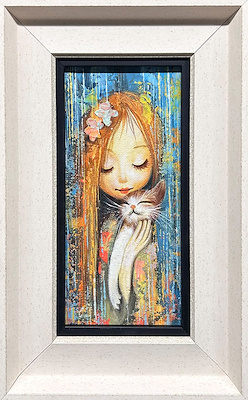 Saner Cabraılov imzalı tablo — Yağlı Boya, 25×11 cm, 2.500 TL müzayede satışı
