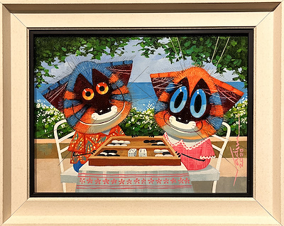 Vadim Polajaev imzalı tablo — Yağlı Boya, 30×40 cm, 5.000 TL müzayede satışı