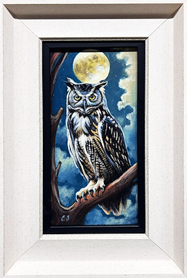 Saner Cabraılov imzalı tablo — Yağlı Boya, 25×11 cm, 2.500 TL müzayede satışı