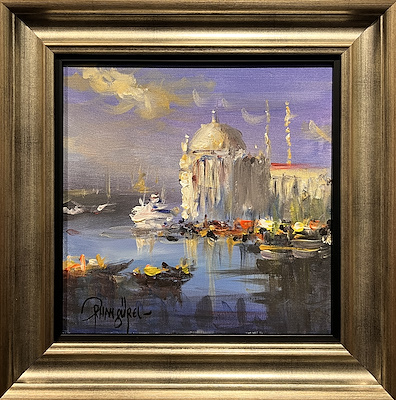 Orhan Gürel imzalı tablo — Yağlı Boya, 30×30 cm, 9.000 TL müzayede satışı