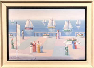 Vladimir Melnyk imzalı tablo — Yağlı Boya, 40×60 cm, 15.000 TL müzayede satışı