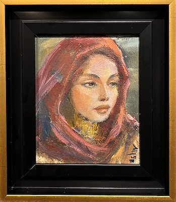 Alexsandr Uglov imzalı tablo — Yağlı Boya, 18×15 cm, 7.500 TL müzayede satışı