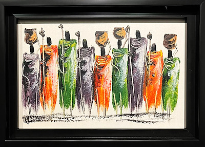 Tınga Tınga Sanatı imzalı tablo — Yağlı Boya, 18×28 cm, 2.000 TL müzayede satışı