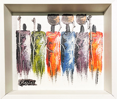 Tınga Tınga Sanatı imzalı tablo — Yağlı Boya, 16×19 cm, 2.000 TL müzayede satışı