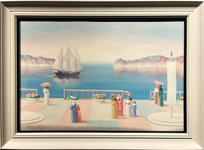 Vladimir Melnyk imzalı tablo — Yağlı Boya, 40×60 cm, 6.500 TL müzayede satışı