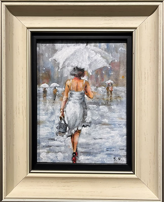 Saner Cabraılov imzalı tablo — Yağlı Boya, 20×15 cm, 2.250 TL müzayede satışı