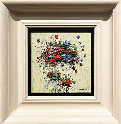 Oksana Parashchak imzalı tablo — Yağlı Boya, 20×20 cm, 9.000 TL müzayede satışı