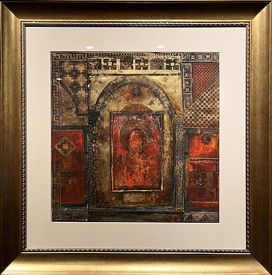 Marek Brzozowski imzalı tablo — Karışık Teknik, 52×52 cm, 8.000 TL müzayede satışı