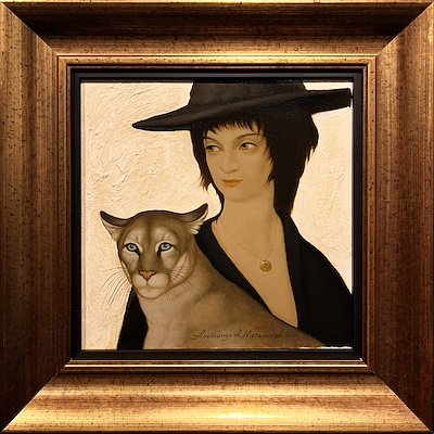 Aleksandr Melnikov imzalı tablo — Yağlı Boya, 30×30 cm, 40.000 TL müzayede satışı