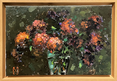 Nazrın Khalafova imzalı tablo — Yağlı Boya, 38×55 cm, 10.000 TL müzayede satışı