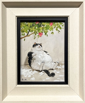 Namık Salamov imzalı tablo — Yağlı Boya, 20×15 cm, 3.000 TL müzayede satışı