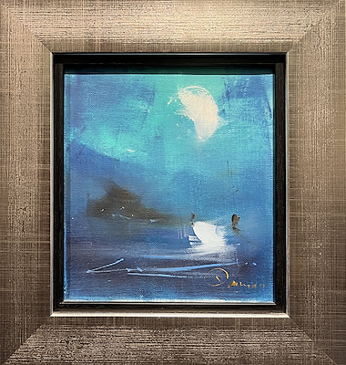 Arman Allahverdiyan imzalı tablo — Yağlı Boya, 20×17 cm, 3.000 TL müzayede satışı