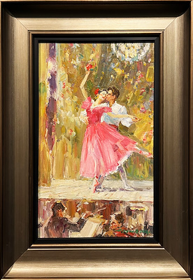 Vladimir Trush imzalı tablo — Yağlı Boya, 45×28 cm, 11.000 TL müzayede satışı