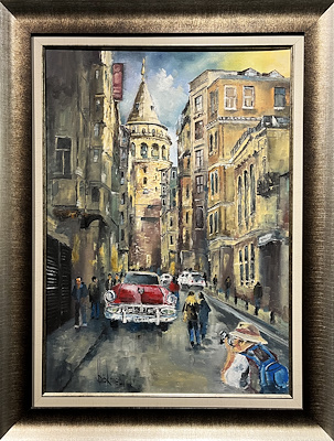 Nusret Dökmeci imzalı tablo — Yağlı Boya, 70×50 cm, 7.500 TL müzayede satışı