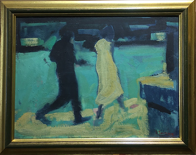 Rıza Savaş imzalı tablo — Yağlı Boya, 31×42 cm, 4.000 TL müzayede satışı
