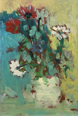 Refika Sağun imzalı tablo — Yağlı Boya, 13×9 cm, 1.000 TL müzayede satışı