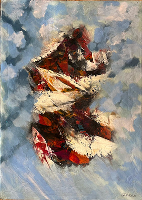 Habib Gerez imzalı tablo — Yağlı Boya, 70×50 cm, 27.000 TL müzayede satışı