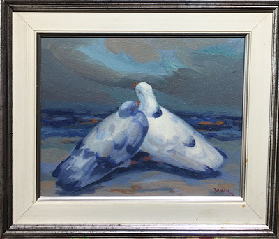 Burhan Yıldırım imzalı tablo — Yağlı Boya, 20×25 cm, 3.250 TL müzayede satışı