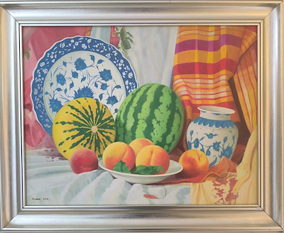 Sadık Erk imzalı tablo — Yağlı Boya, 50×65 cm, 11.000 TL müzayede satışı