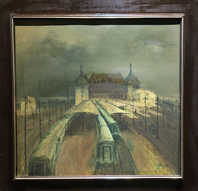 Selahattin Yıldırım imzalı tablo — Yağlı Boya, 60×65 cm, 25.000 TL müzayede satışı