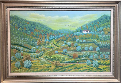 Osman Arslan imzalı tablo — Yağlı Boya, 50×80 cm, 15.000 TL müzayede satışı