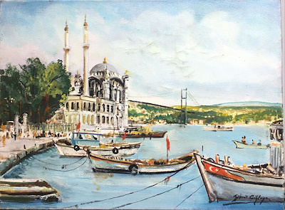 Şükrü Çağlayan imzalı tablo — Yağlı Boya, 30×40 cm, 4.000 TL müzayede satışı